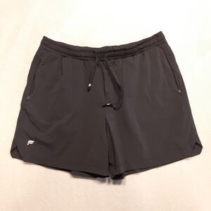 Fabletics Mens The One Short 5 in. Inseam Sz.XL/Black Cell Phone Pocket